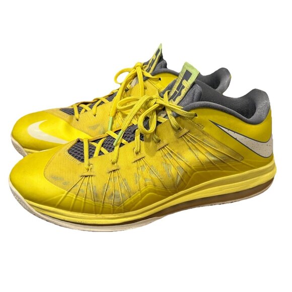 Nike Other - Nike LeBron James Air Max X Sonic Yellow Size 14 Men’s Shoes 579765-700